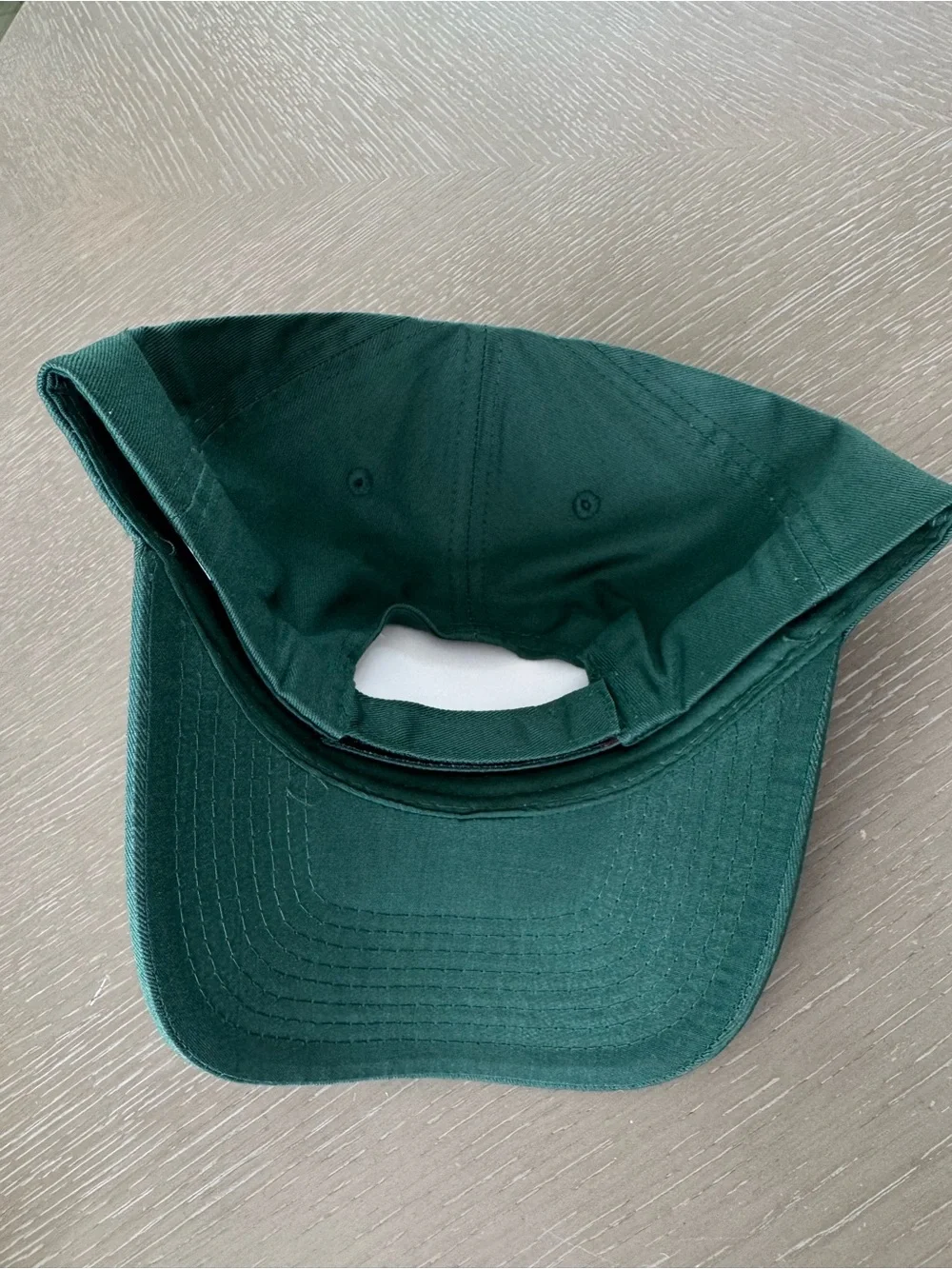 New Dark Forest Green 5 panel a-frame snapback hat
